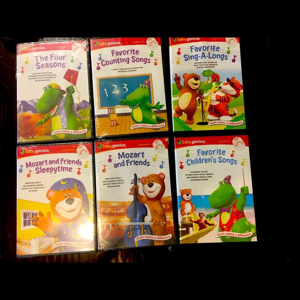 Baby Genius 9 dvd set.